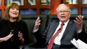 Warren Buffett se svou dcerou Susie Buffett