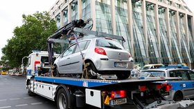 V Německu najelo auto do davu lidí. (8. 6. 2022)