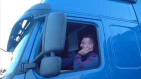 Polský řidič kamionu Lukáš Urban