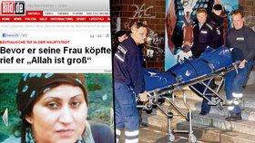 V Berlíně došlo k brutální vraždě: Šílenec zabil svou manželku Semu (vlevo) přímo před zraky svých šesti dětí