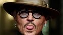 Johny Depp na 70. ročník festivalu berlínského filmového festivalu Berlinale.