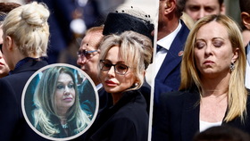 Pohřeb Silvia Berlusconiho. (14. 6. 2023)