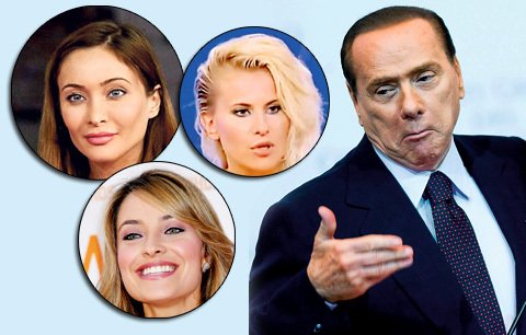 Rozmařilý italský premiér Silvio Berlusconi (74) na dárcích pro své milenky nešetřil