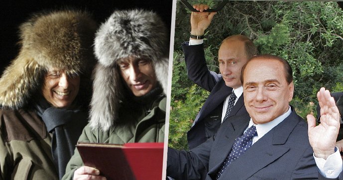 Amico di Silvio Berlusconi e Vladimir Putin.  Le principesse stanno navigando sullo yacht