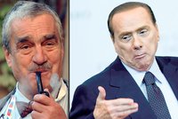 Schwarzenberg o Berlusconim: Dobu na reformy proš*ustal!