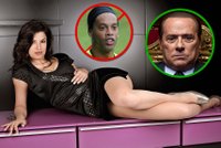 Místo sexu s Ronaldinhem, bunga bunga s Berlusconim