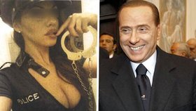Premiér Berlusconi je zlobivý chlapec. Ve vile měl i sexy policistku s pouty