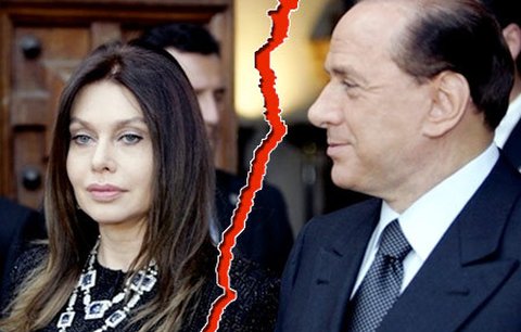 Berlusconi: Rozvodová bitva o 180 miliard?!