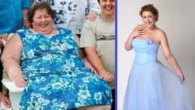 Původně Bernadette vážila 187 kilogramů a byla otrokem svého neukojitelného hladu. Teď je k nepoznání.