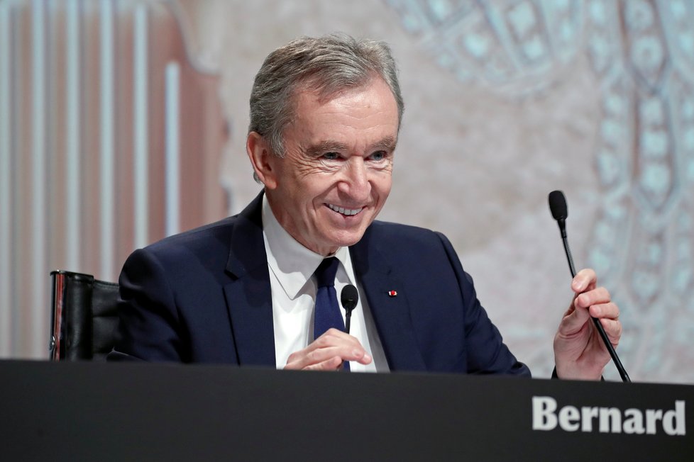 Nejbohatší Evropan Bernard Arnault