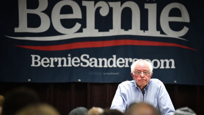 Bernie Sanders se v primárkách Demokratické strany uchází o nominaci do amerických prezidetských voleb v roce 2020