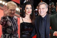 Meryl Streep zahájila 66. Berlinale! Fanoušky okouzlil i George Clooney s manželkou Amal