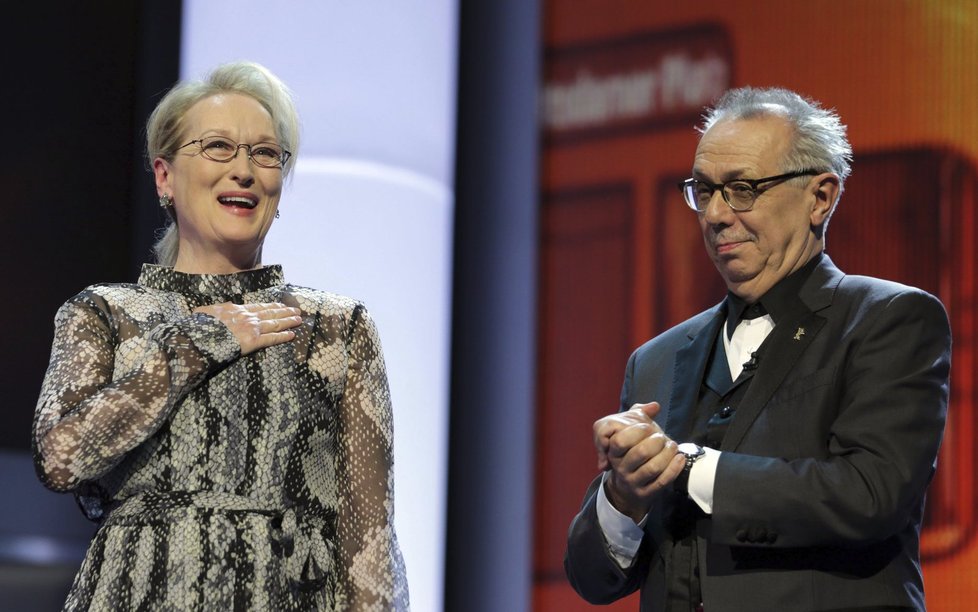 Předsedkyně poroty Meryl Streep a ředitel festivalu Dieter Kosslick zahájili 66. ročník Berlinale.