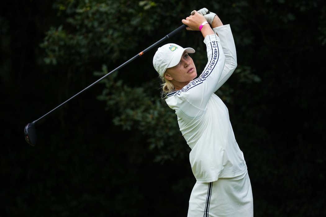 Švédka Frida Gustafssonová Spangová patří mezi nejkrásnější golfistky okruhu
