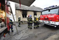 V Berouně uhořela žena v rodinném domě: Příčina požáru se vyšetřuje