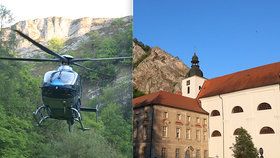 Ve Svatém Janu pod Skalou na Berounsku se s horolezcem utrhla skála. Na pomoc mu přijeli hasiči a do nemocnice jej přepravil vrtulník.