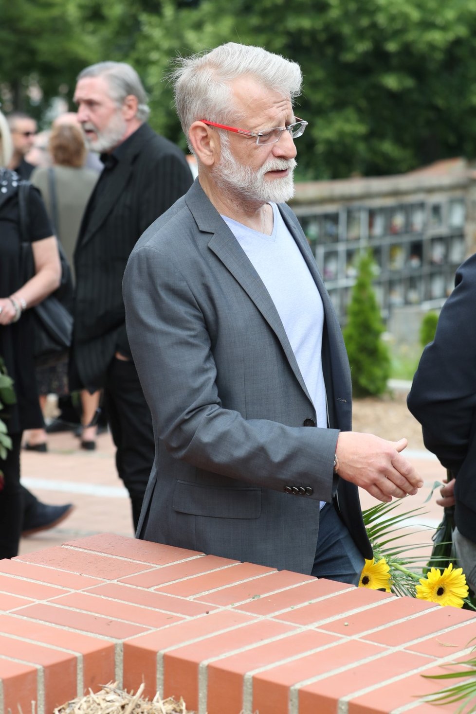 Pohřeb fotografa Petra Berounského
