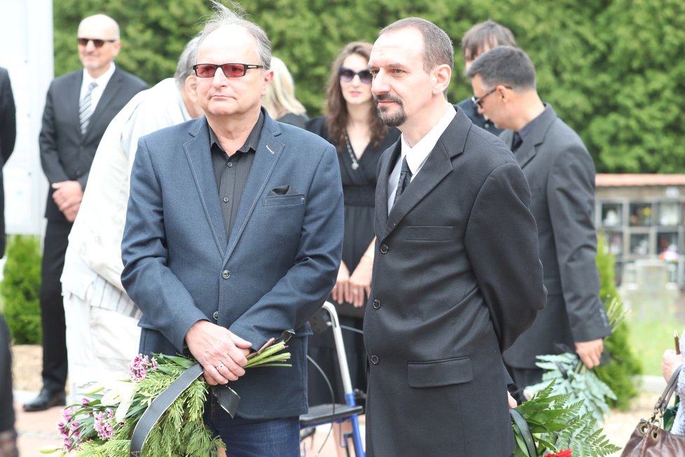 Pohřeb fotografa Petra Berounského