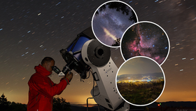 V Beskydech mají největší český dalekohled mimo světla měst, který dokonale fotí krásy vesmíru.