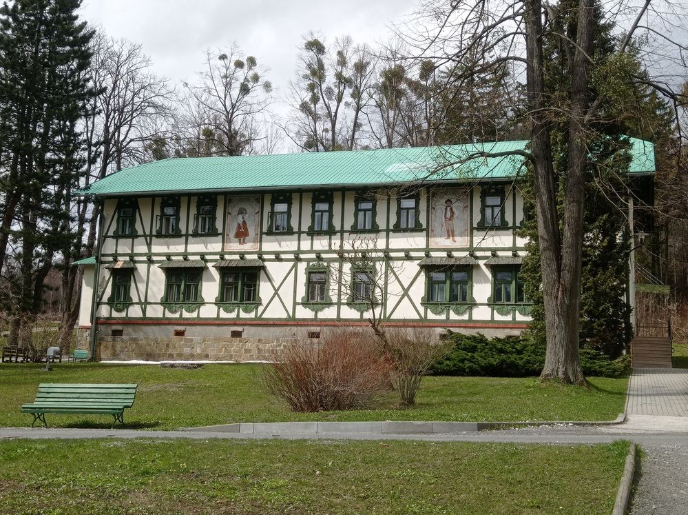 Historická budova v Beskydském rehabilitačním centru