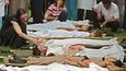 Masakr ve škole v ruském Beslanu, kde zemřelo 334 lidí (z toho 186 dětí).