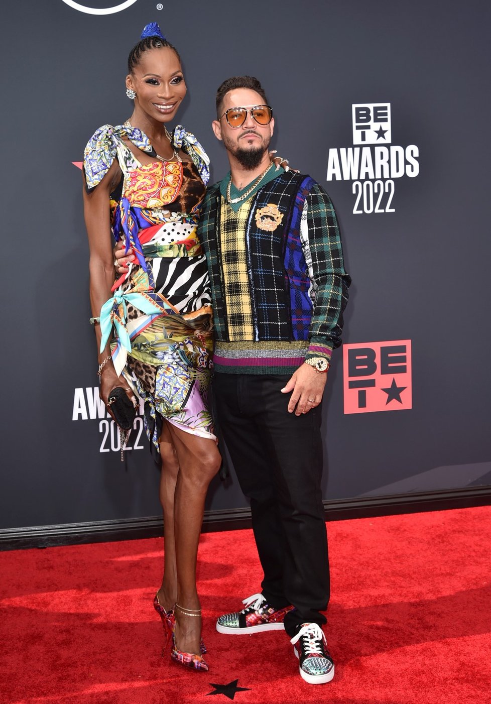 BET Awards 2022: Dominique Jackson (vlevo) a Edwin Torres