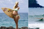 Surfařka Bethany Hamilton přišla kvůli žralokovi o ruku. Jezdí dál. I těhotná.