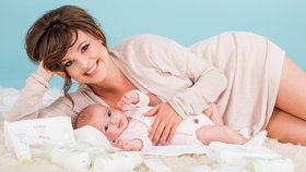 Sexy maminka Betka Stanková: S tříměsíční dcerou fotila reklamu