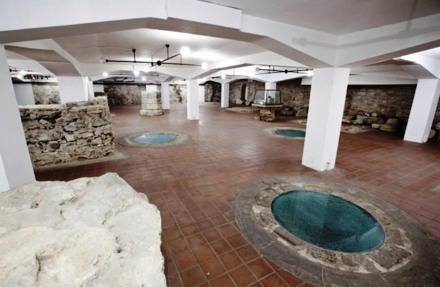 Podzemí Betlémské kaple.