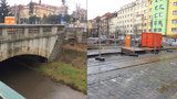Oprava nejstaršího betonového mostu v Čechách stojí: Proč ho rozkopali a přestali?