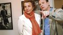 Liliane Bettencourt s fotografem Banierem v roce 2006. 