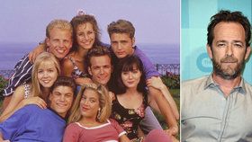 Herec Luke Perry ze slavného seriálu Beverly Hills 902 10 prodělal silnou mrtvici právě v den, kdy byl oznámen reboot slavného seriálu.