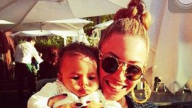 Beyoncé se svou dcerou Blue Ivy