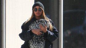 Beyonce vzala dceru Blue Ivy na první procházku