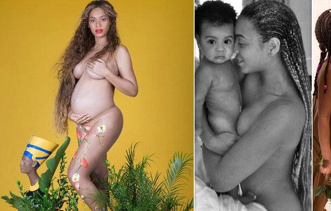 Těhotná Beyoncé boří internet fotkami plnými lásky! Mám tři srdce, chlubí se