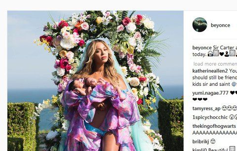 Beyoncé poprvé ukázala svá dvojčátka: Tučné příjmy jim zajistila už před narozením