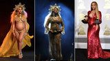Víc Grammy vyhrála Adele, hvězdou ale byla Beyoncé: Proměny těhotné zpěvačky na galavečeru!