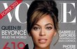 Beyoncé na titulní straně Vogue v roce 2013.