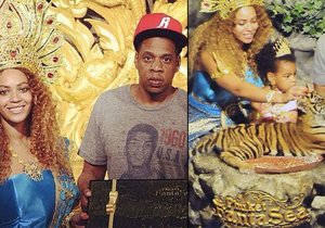 Beyonce se nebojí o dceru, klidně ji nechá si hrát s tygrem!