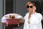 Beyoncé se pyšní luxusní vaničkou od Swarovski