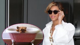 Beyoncé se pyšní luxusní vaničkou od Swarovski