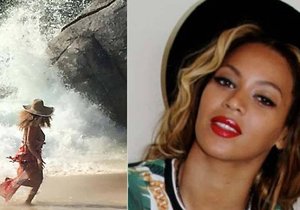 Zpěvačka Beyoncé měla nahnáno. Na pláži na thajském ostrově utíkala před obří vlnou! Bála se snad tsunami?