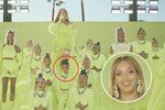 Beyoncé mezi tanečnicemi doprovodila i její dcera Blue Ivy.