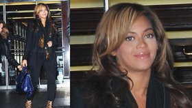 Beyonce se asi inspirovala Victorií Beckham, která také v těhotenství nosila hodně vysoké podpatky