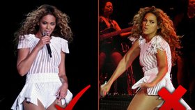 Beyoncé cenzuruje své fotky.