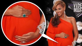 Udílení cen MTV zastínila těhotná Beyoncé