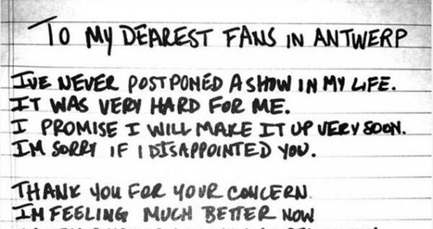 Beyoncé napsala svým fanouškům omluvný dopis.