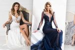 Krásky Andrea Bezděková, Iveta Vítová a Veronika Arichteva vystavily sexy vnady v luxusních šatech.