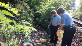 Likvidace odpadu po bezdomovcích v Plzni