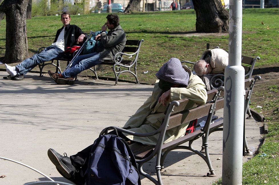 Bezdomovci mají nedostatek pracovních návyků.